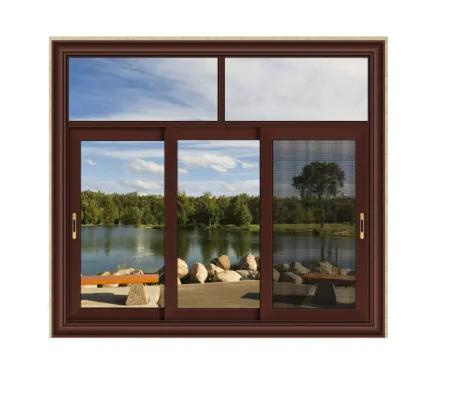uPVC window profile section