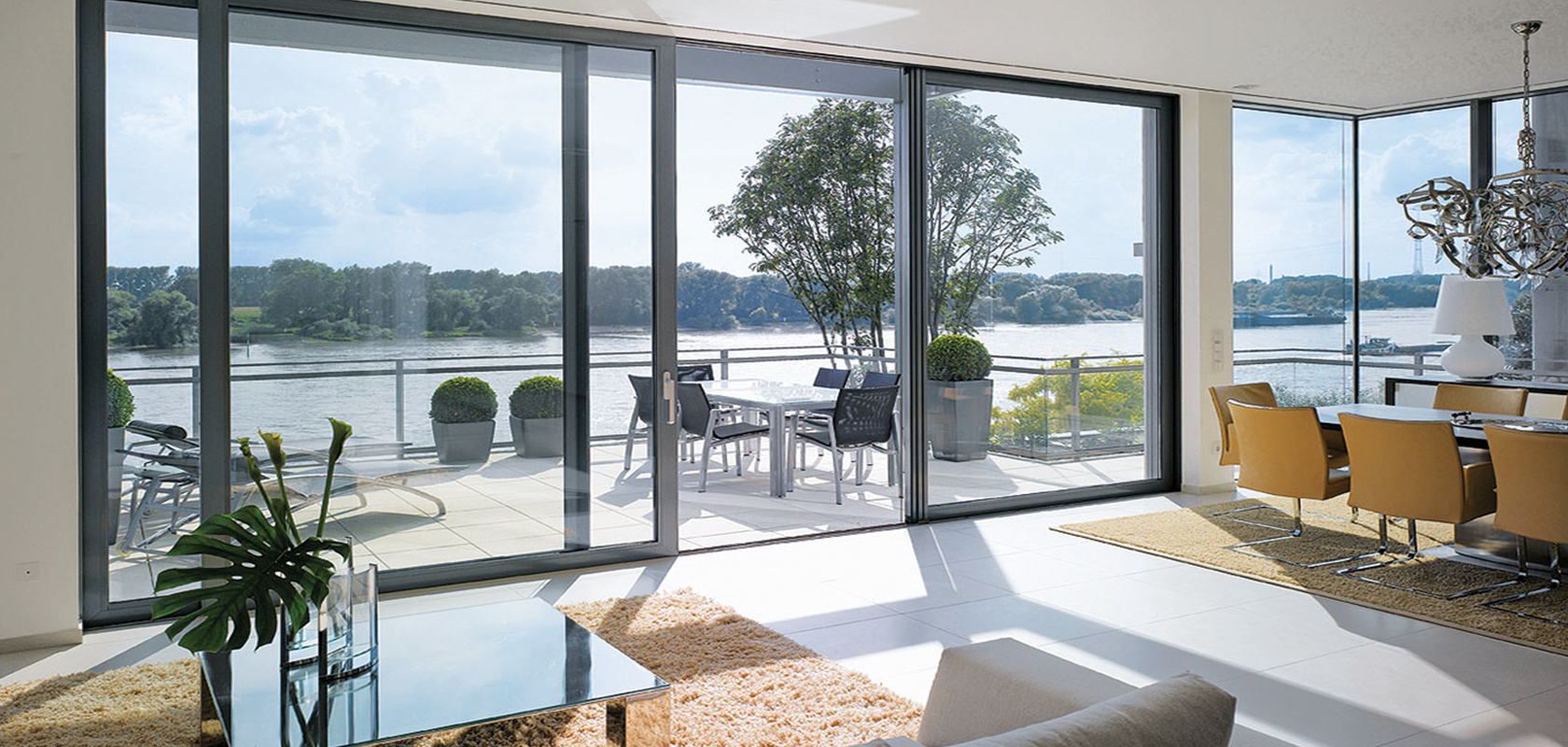 Aluminium Framed door